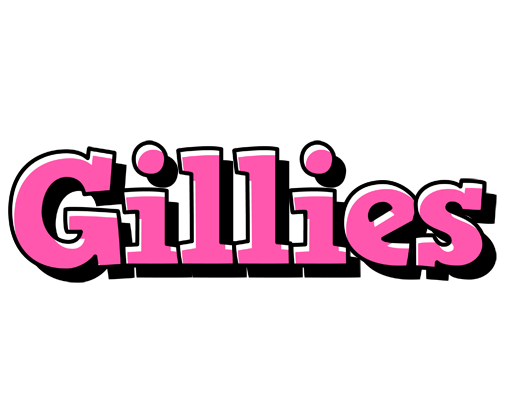 Gillies girlish logo
