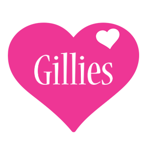 Gillies love-heart logo