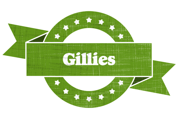Gillies natural logo