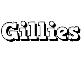 Gillies snowing logo