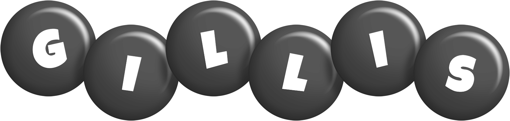 Gillis candy-black logo