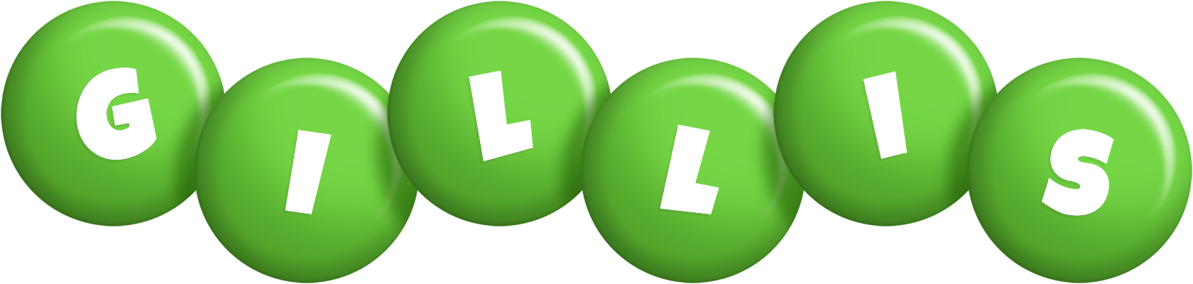 Gillis candy-green logo