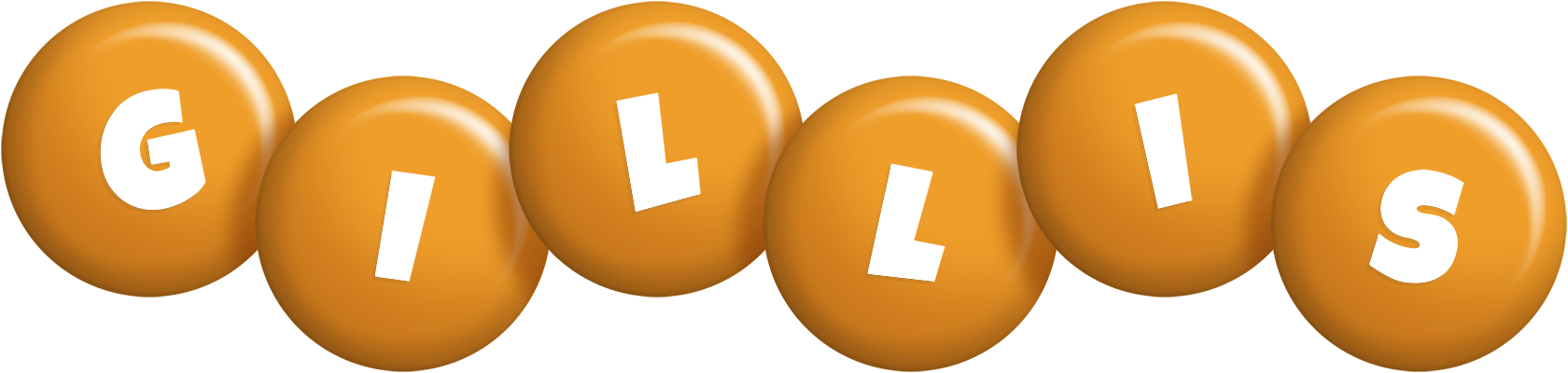 Gillis candy-orange logo
