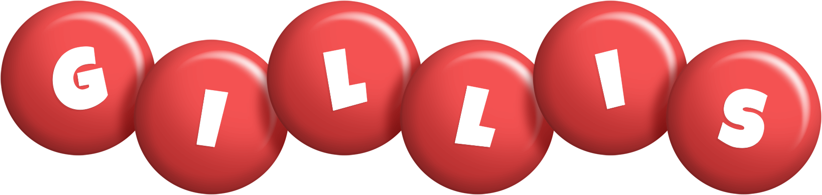 Gillis candy-red logo