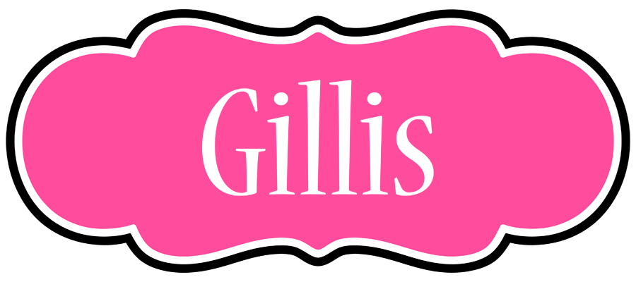 Gillis invitation logo