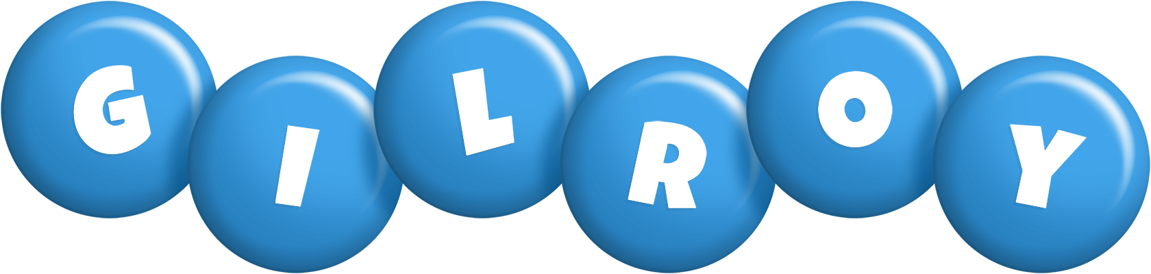 Gilroy candy-blue logo