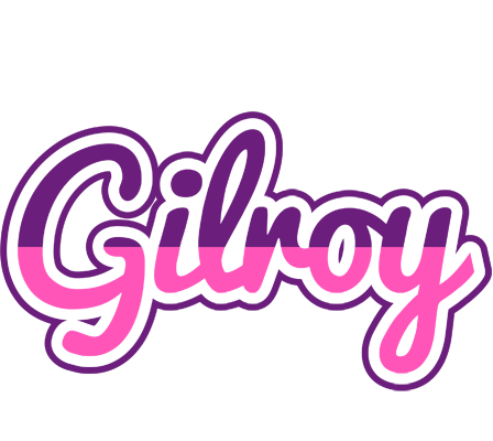 Gilroy cheerful logo