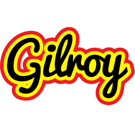 Gilroy flaming logo