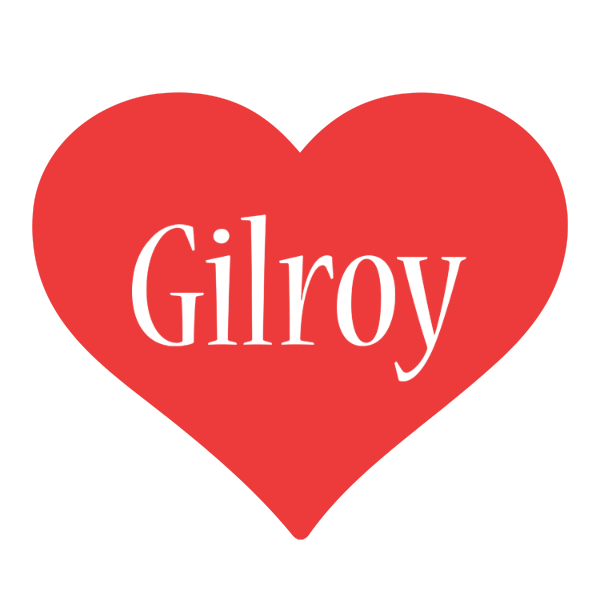 Gilroy love logo
