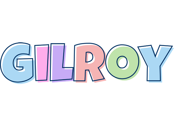 Gilroy pastel logo