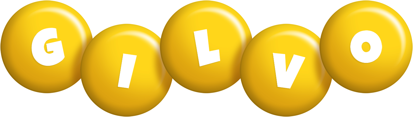 Gilvo candy-yellow logo