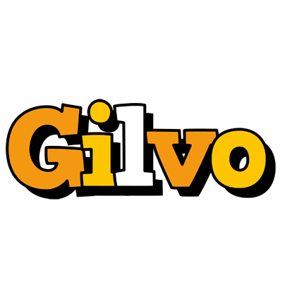 Gilvo cartoon logo