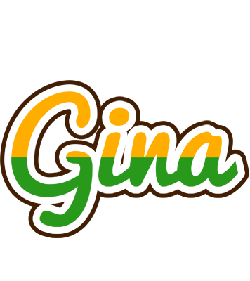 Gina banana logo