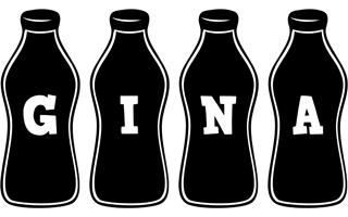 Gina bottle logo