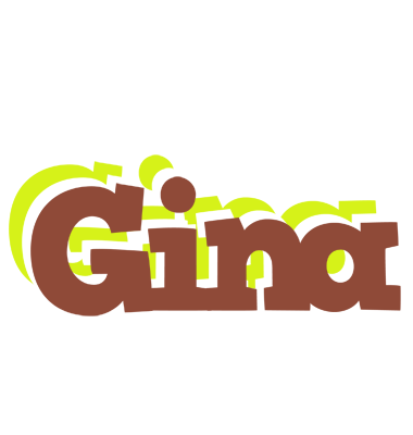 Gina caffeebar logo