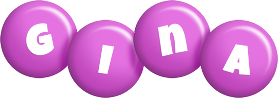 Gina candy-purple logo