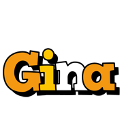 Gina cartoon logo