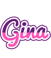 Gina cheerful logo