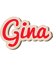 Gina chocolate logo