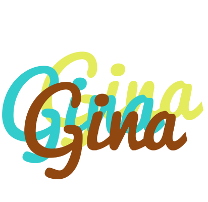 Gina cupcake logo