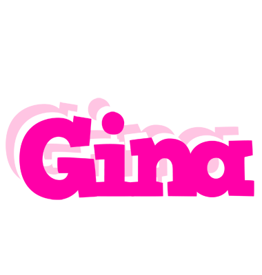 Gina dancing logo