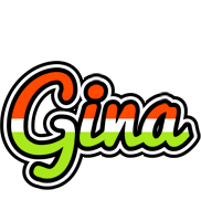 Gina exotic logo