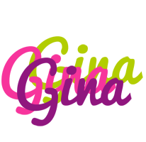 Gina flowers logo