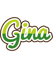 Gina golfing logo