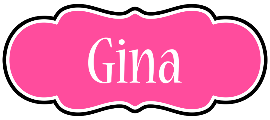 Gina invitation logo