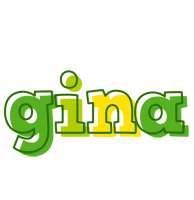 Gina juice logo