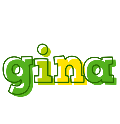Gina juice logo