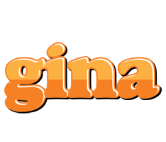 Gina orange logo