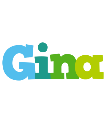 Gina rainbows logo