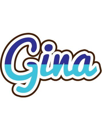Gina raining logo
