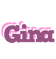 Gina relaxing logo