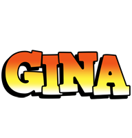 Gina sunset logo