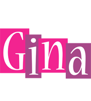 Gina whine logo