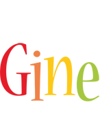 Gine birthday logo