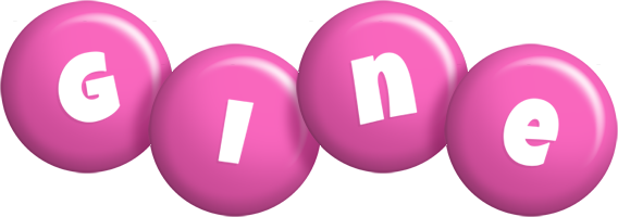 Gine candy-pink logo