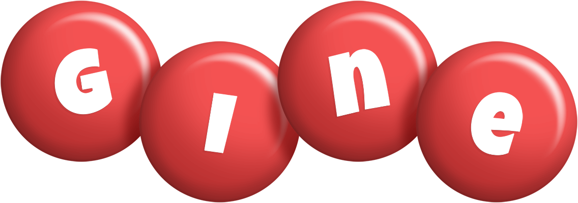Gine candy-red logo