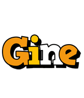 Gine cartoon logo