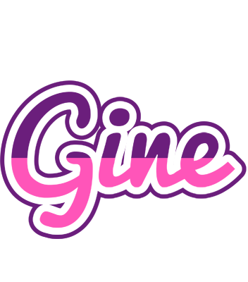 Gine cheerful logo