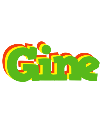 Gine crocodile logo
