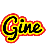 Gine flaming logo