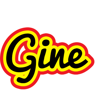 Gine flaming logo