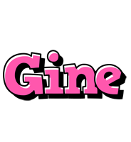 Gine girlish logo