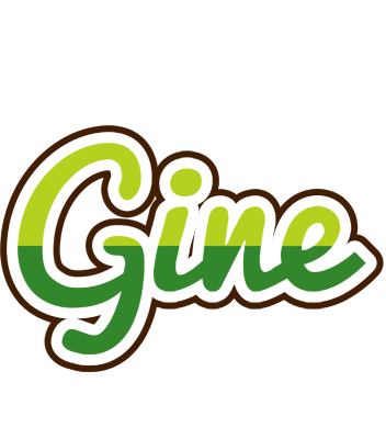 Gine golfing logo