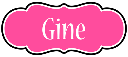 Gine invitation logo