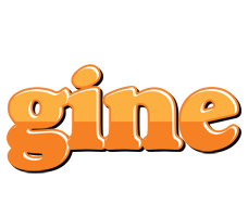 Gine orange logo