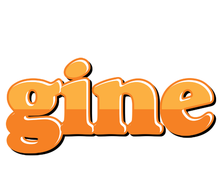 Gine orange logo